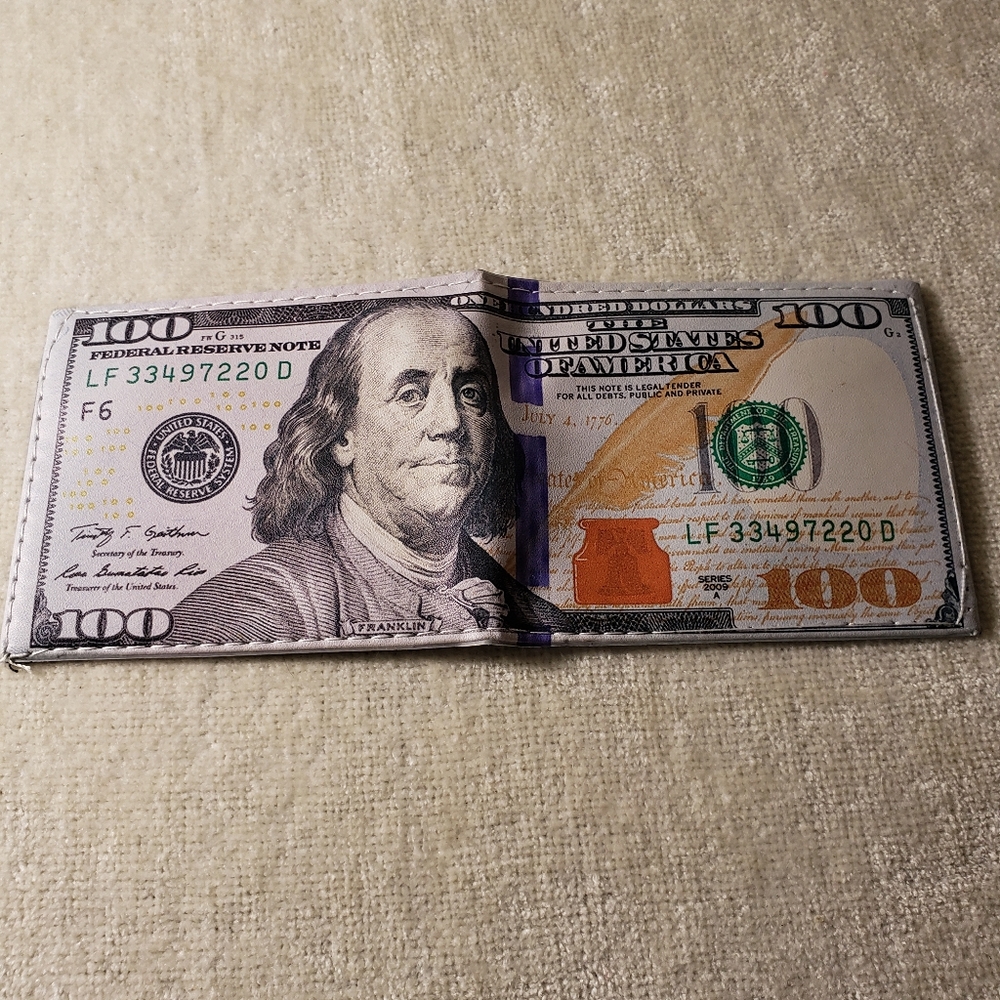 100 Dollar Bill Wallet